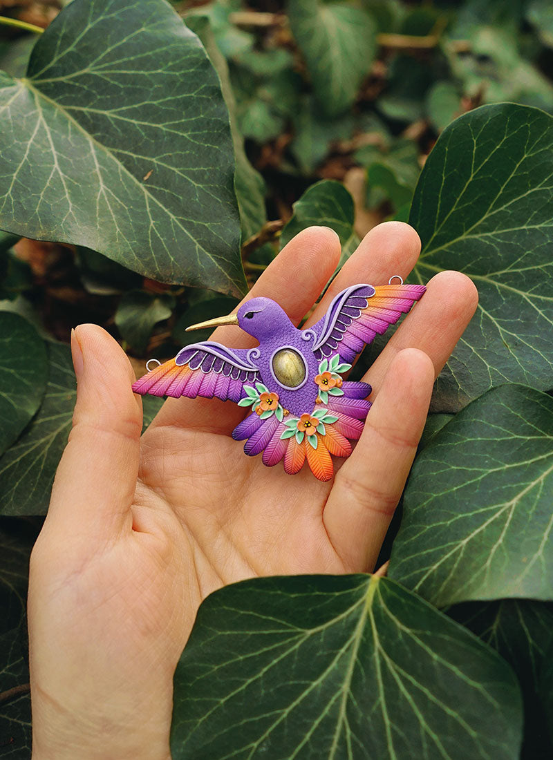 Hummingbird pendant