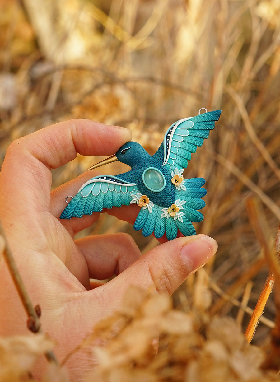 Hummingbird pendant