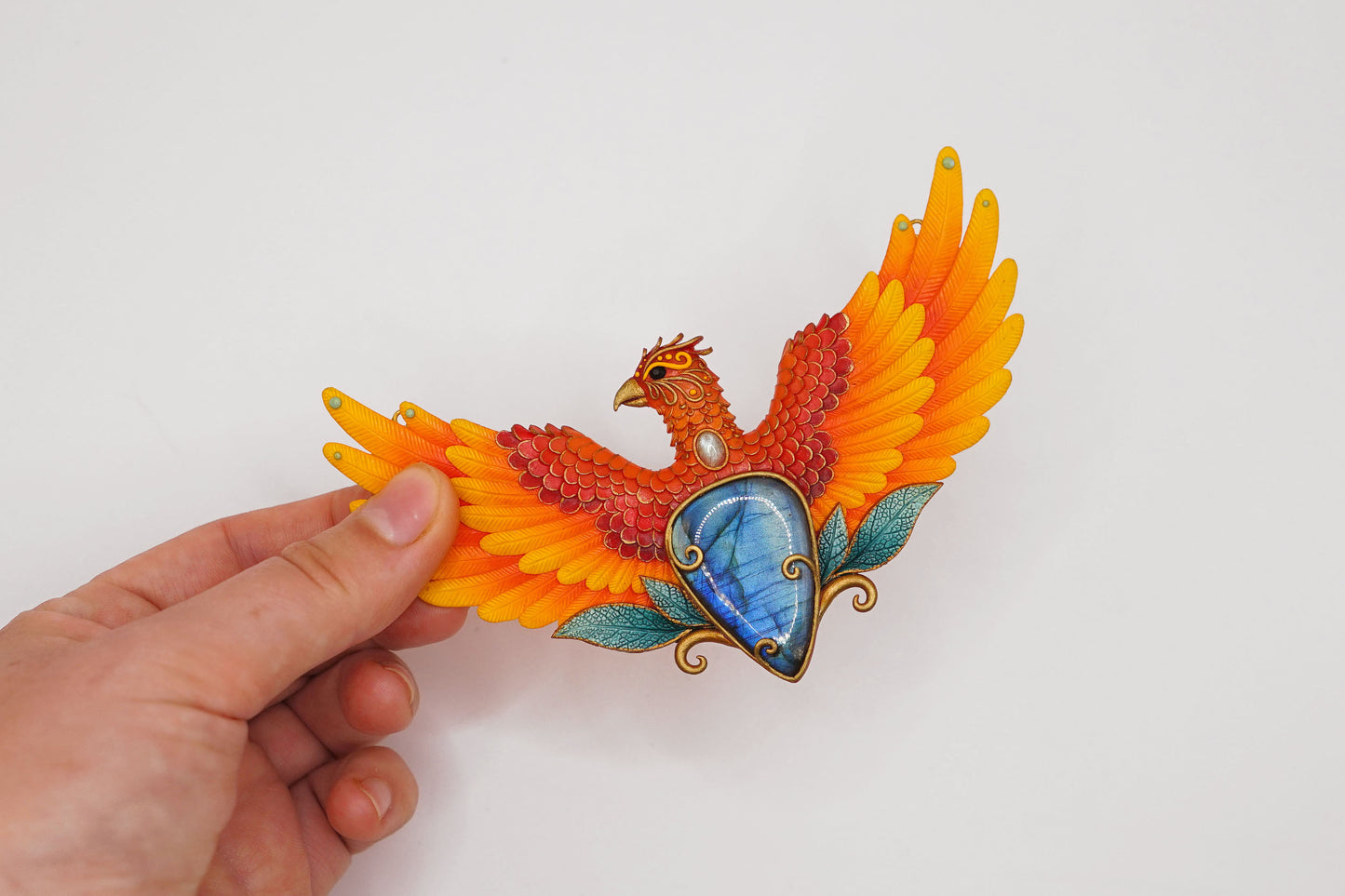 Phoenix necklace (I am strong)