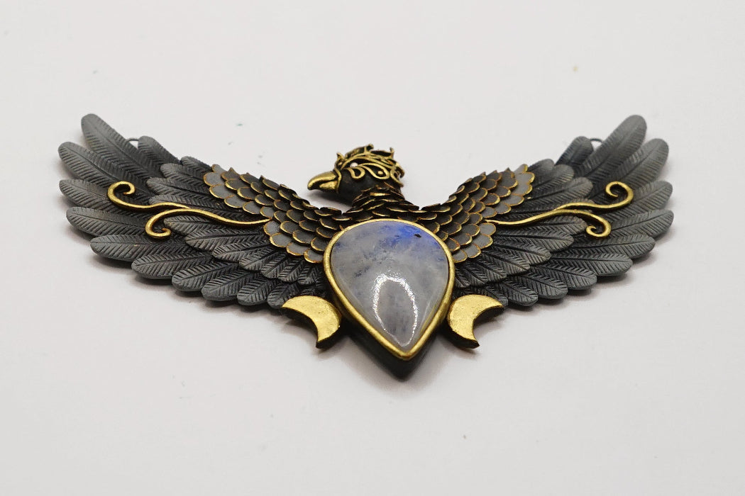 Medium phoenix necklace (I matter)