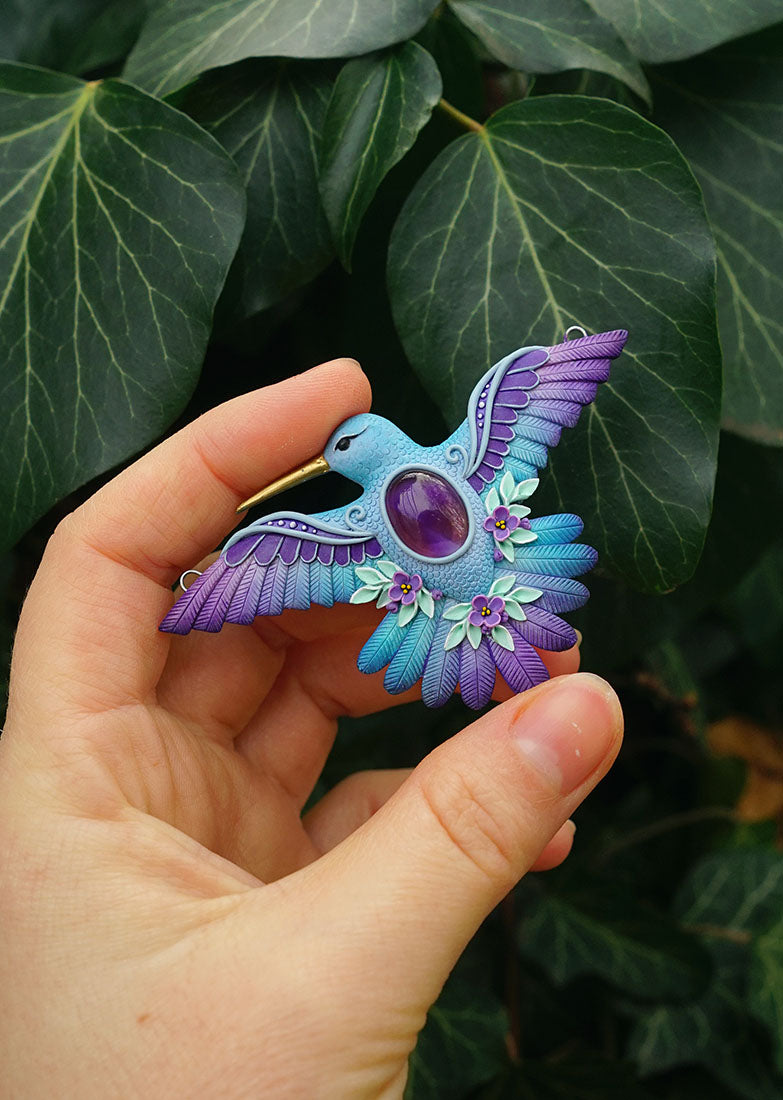 Hummingbird pendant