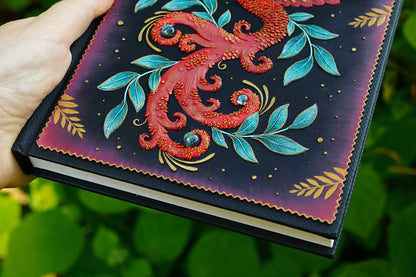 Red phoenix A5 journal