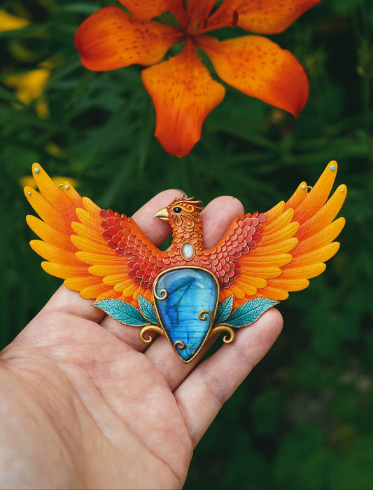 Phoenix necklace (I am strong)
