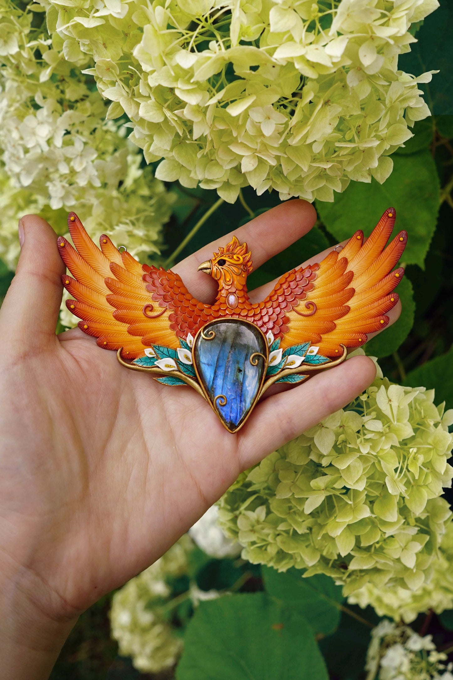 Phoenix necklace (I am proud of myself)