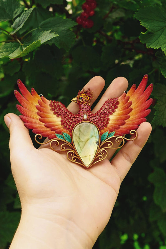 Phoenix necklace (I can get through anything)