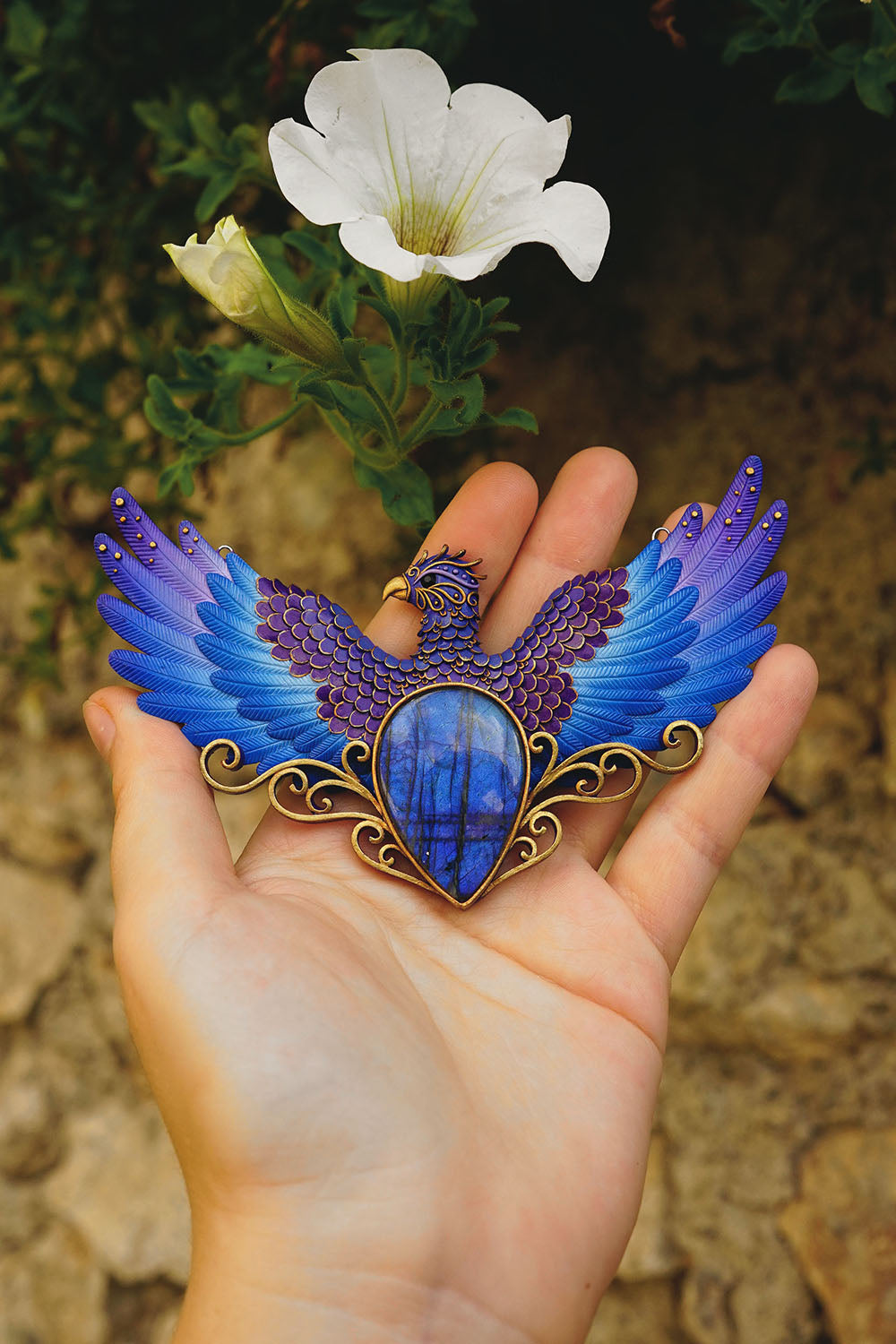 Phoenix necklace (I am capable of amazing things)
