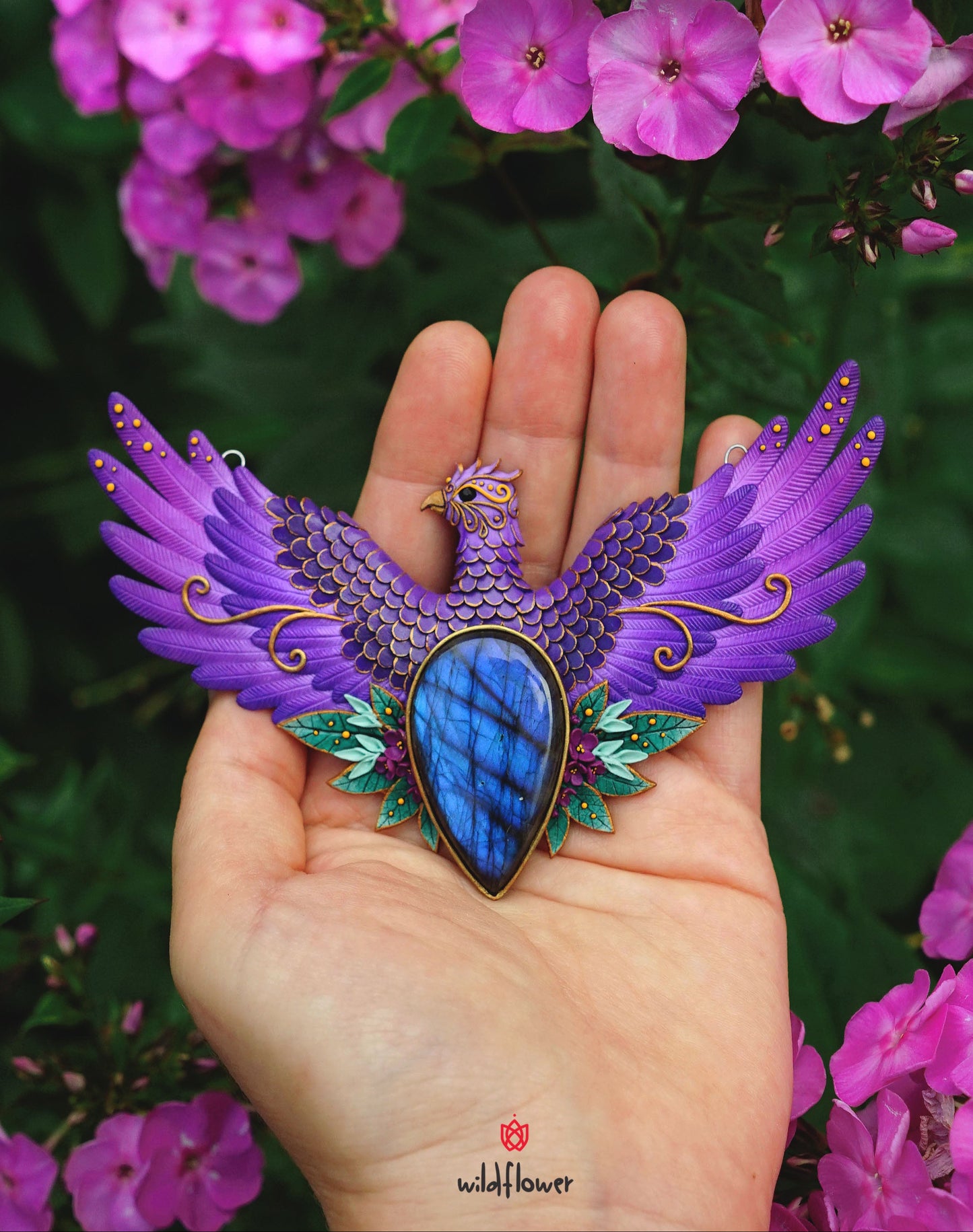 Phoenix necklace (I deserve to be happy)