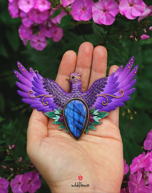 Phoenix necklace (I deserve to be happy)