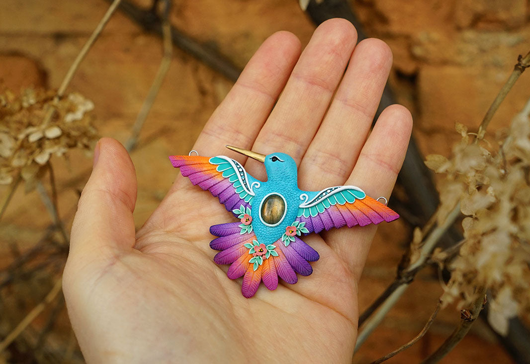 Hummingbird pendant