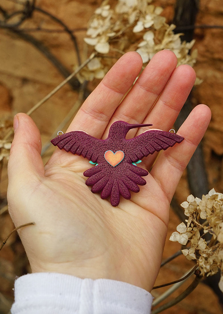 Hummingbird pendant