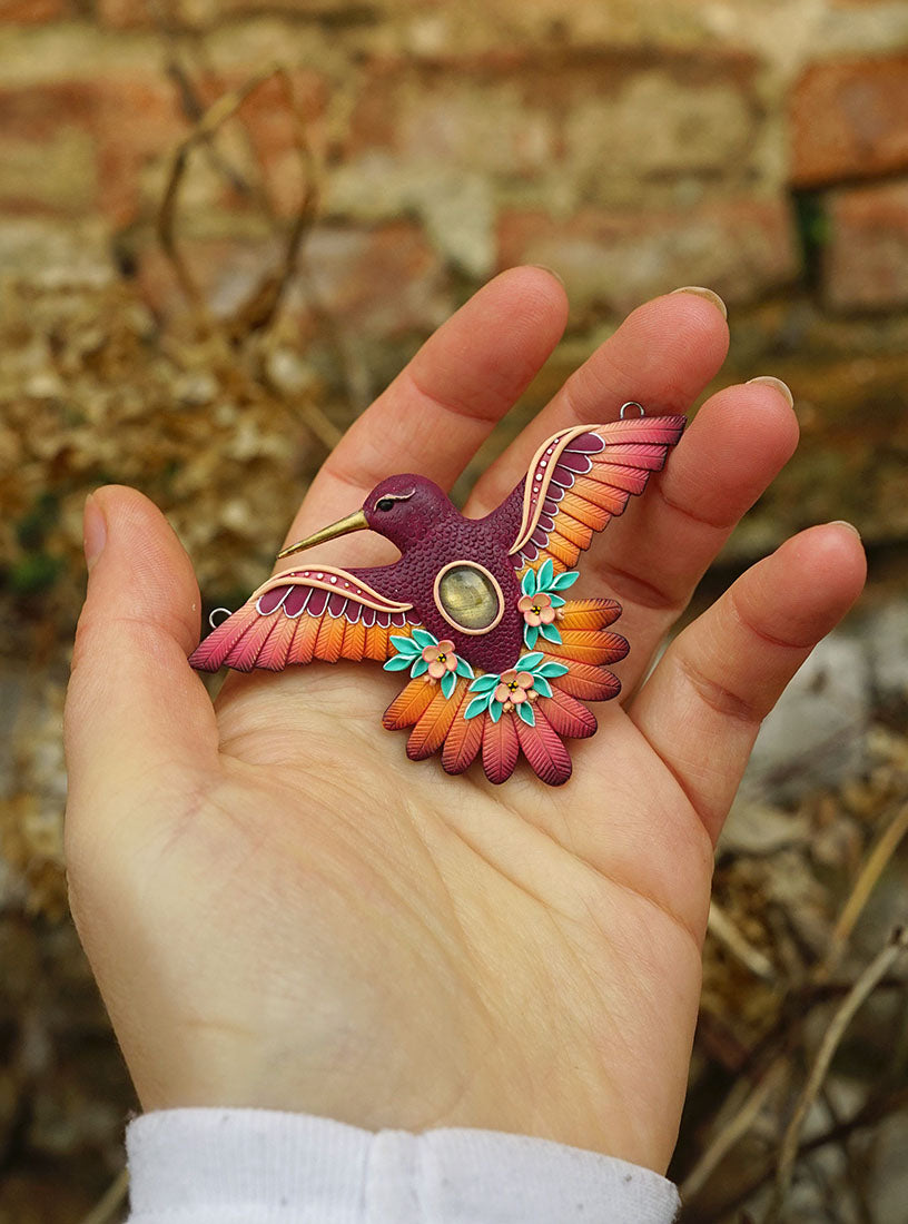 Hummingbird pendant