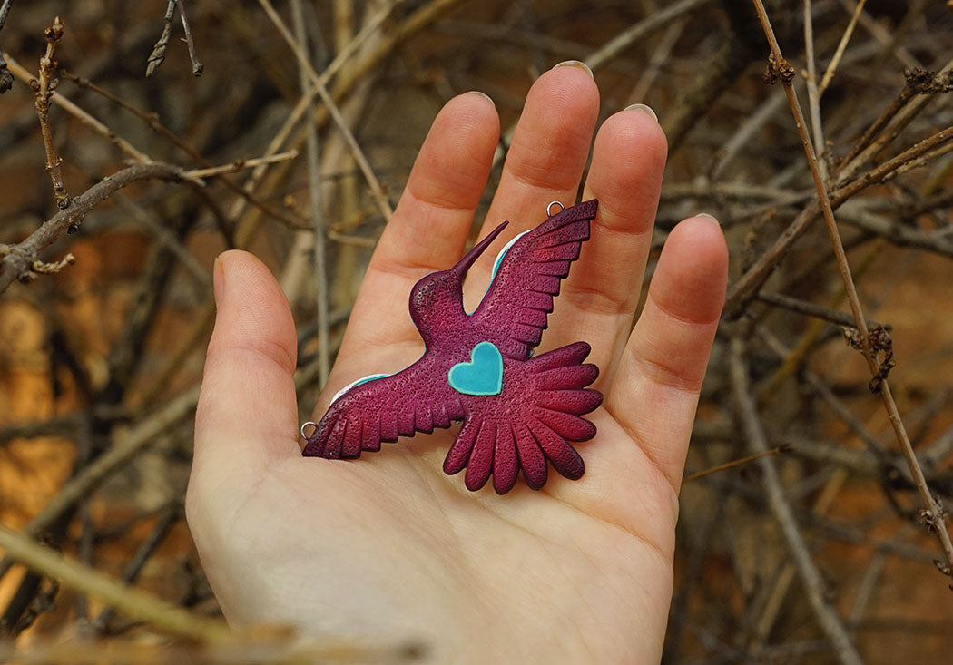 Hummingbird pendant
