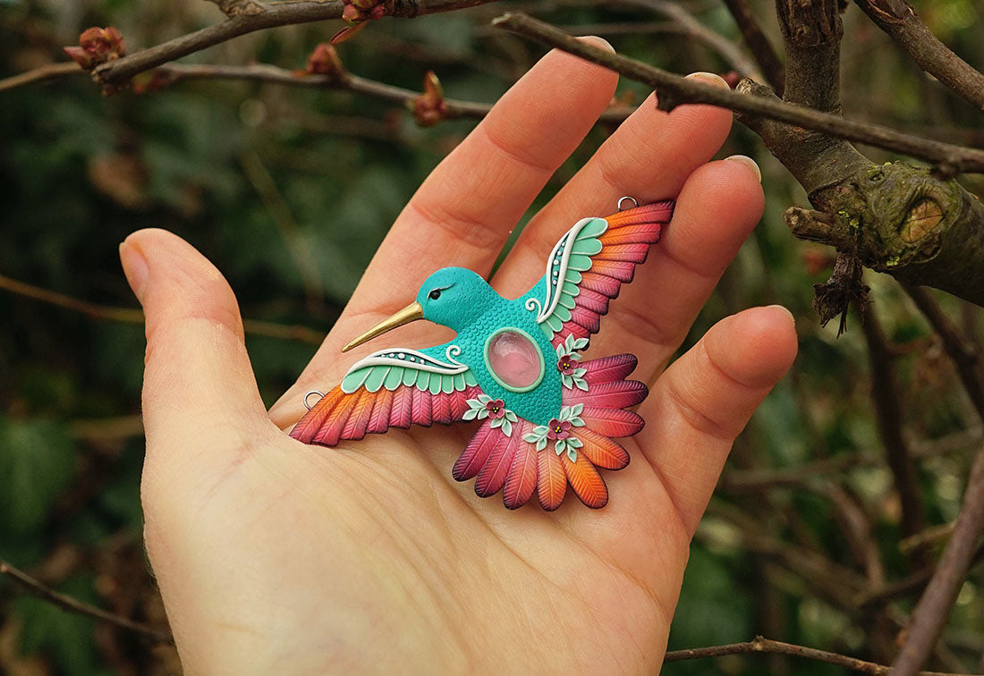 Hummingbird pendant