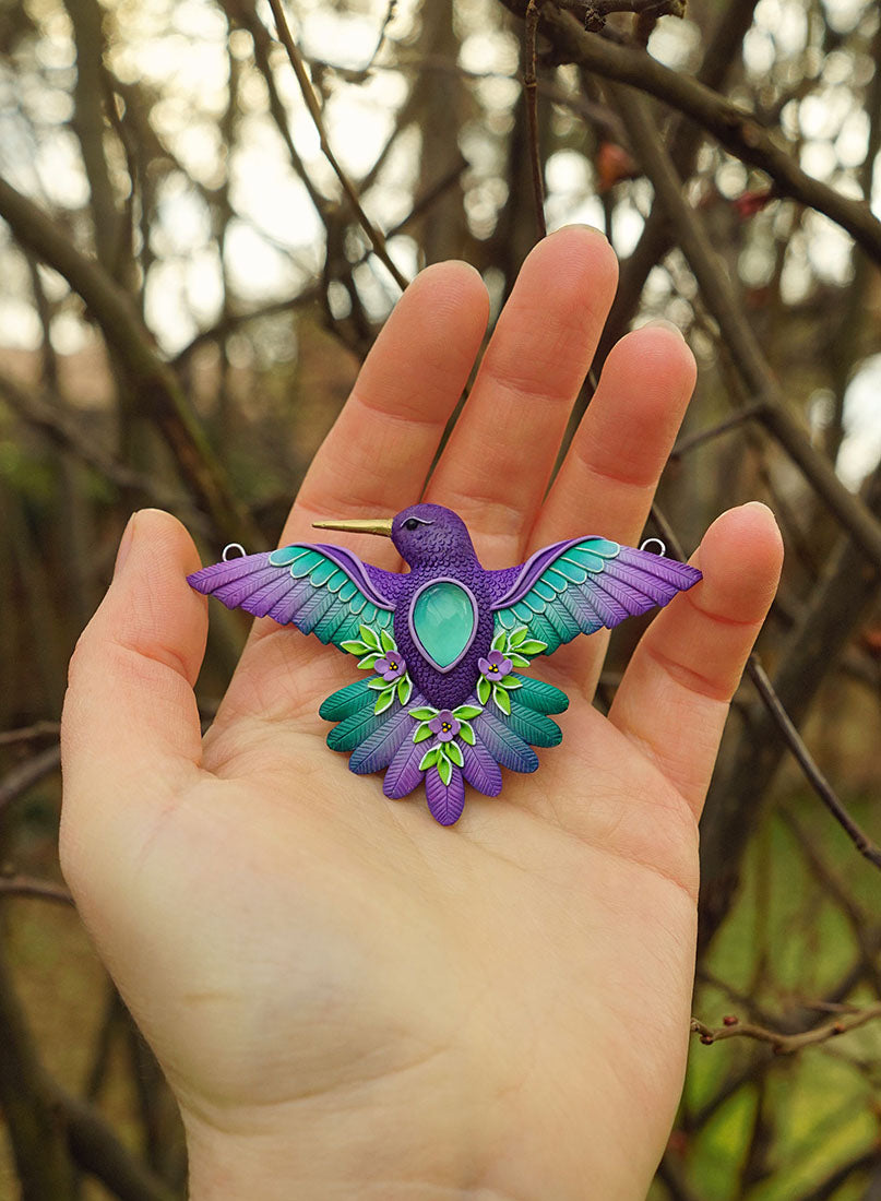 Hummingbird pendant