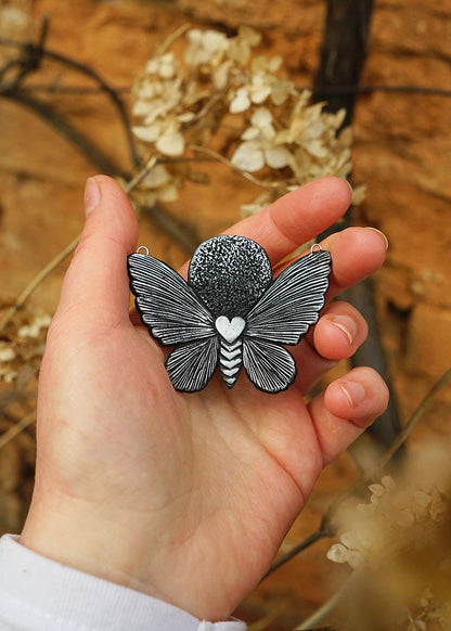 Silver Watcher pendant