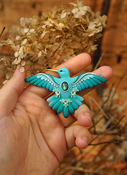 Hummingbird pendant