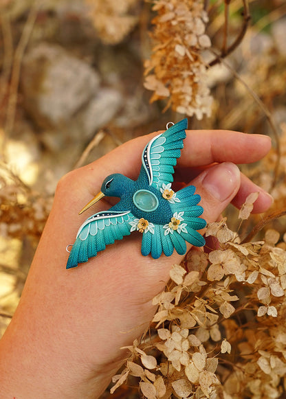 Hummingbird pendant