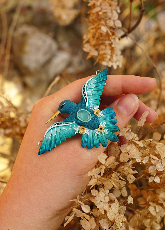 Hummingbird pendant
