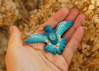Hummingbird pendant