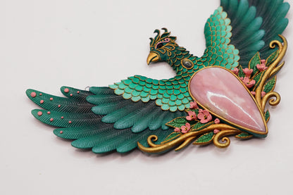 Phoenix necklace (I accept myself as I am)