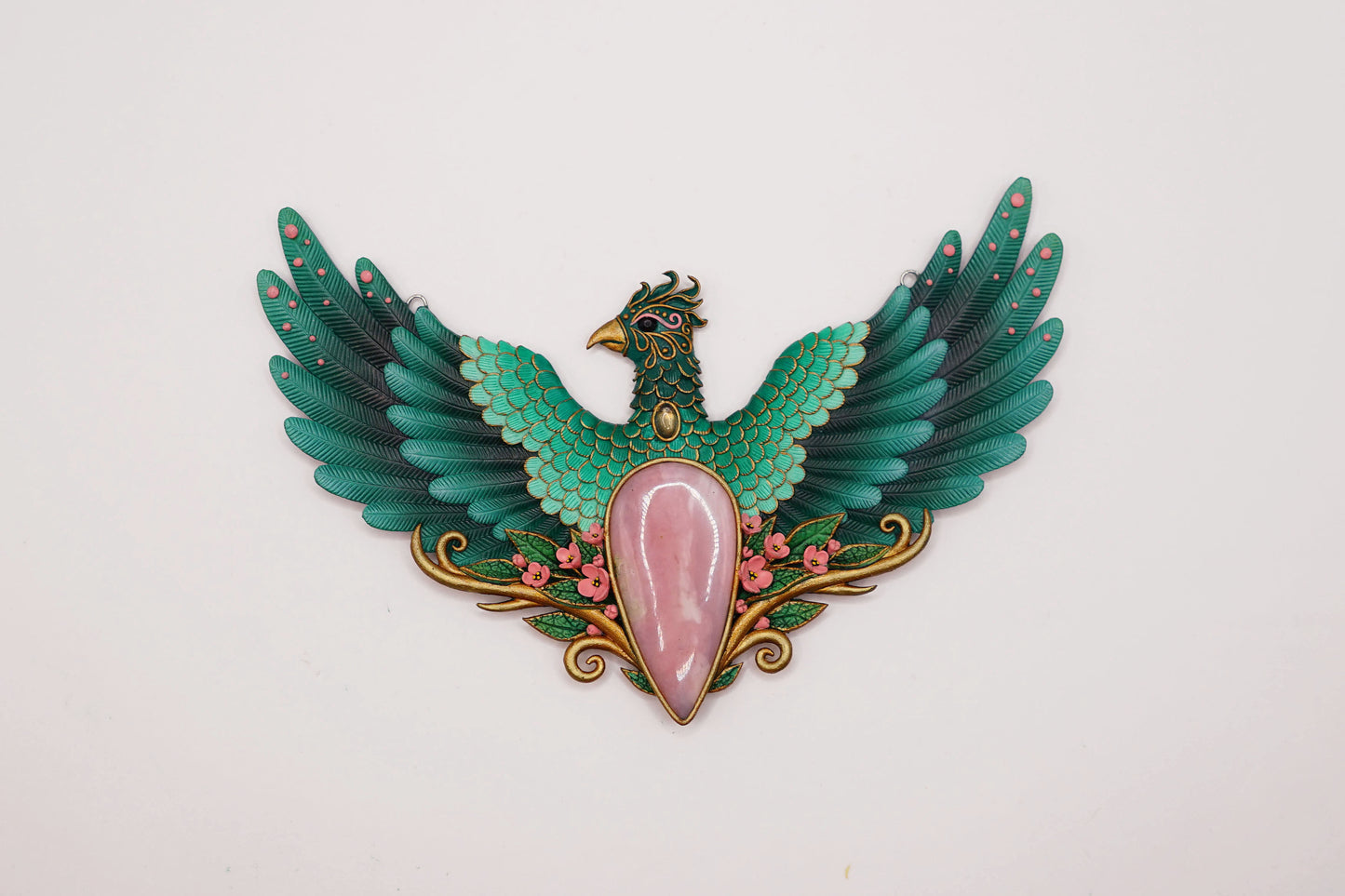 Phoenix necklace (I accept myself as I am)