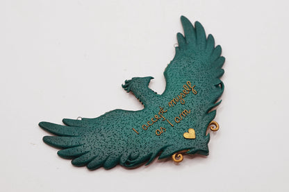 Phoenix necklace (I accept myself as I am)