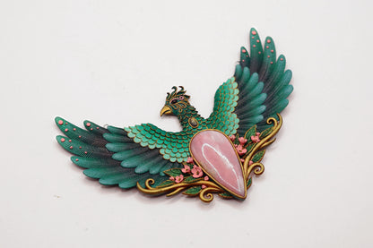 Phoenix necklace (I accept myself as I am)