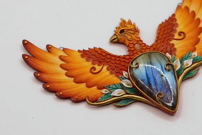 Phoenix necklace (I am proud of myself)