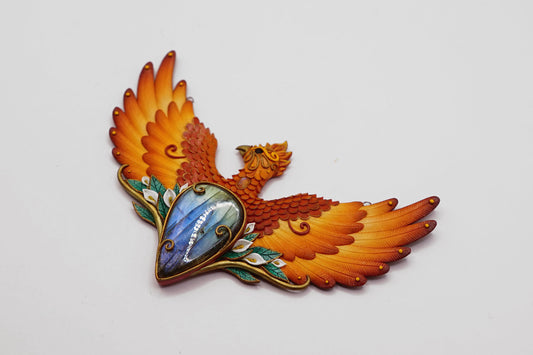 Phoenix necklace (I am proud of myself)