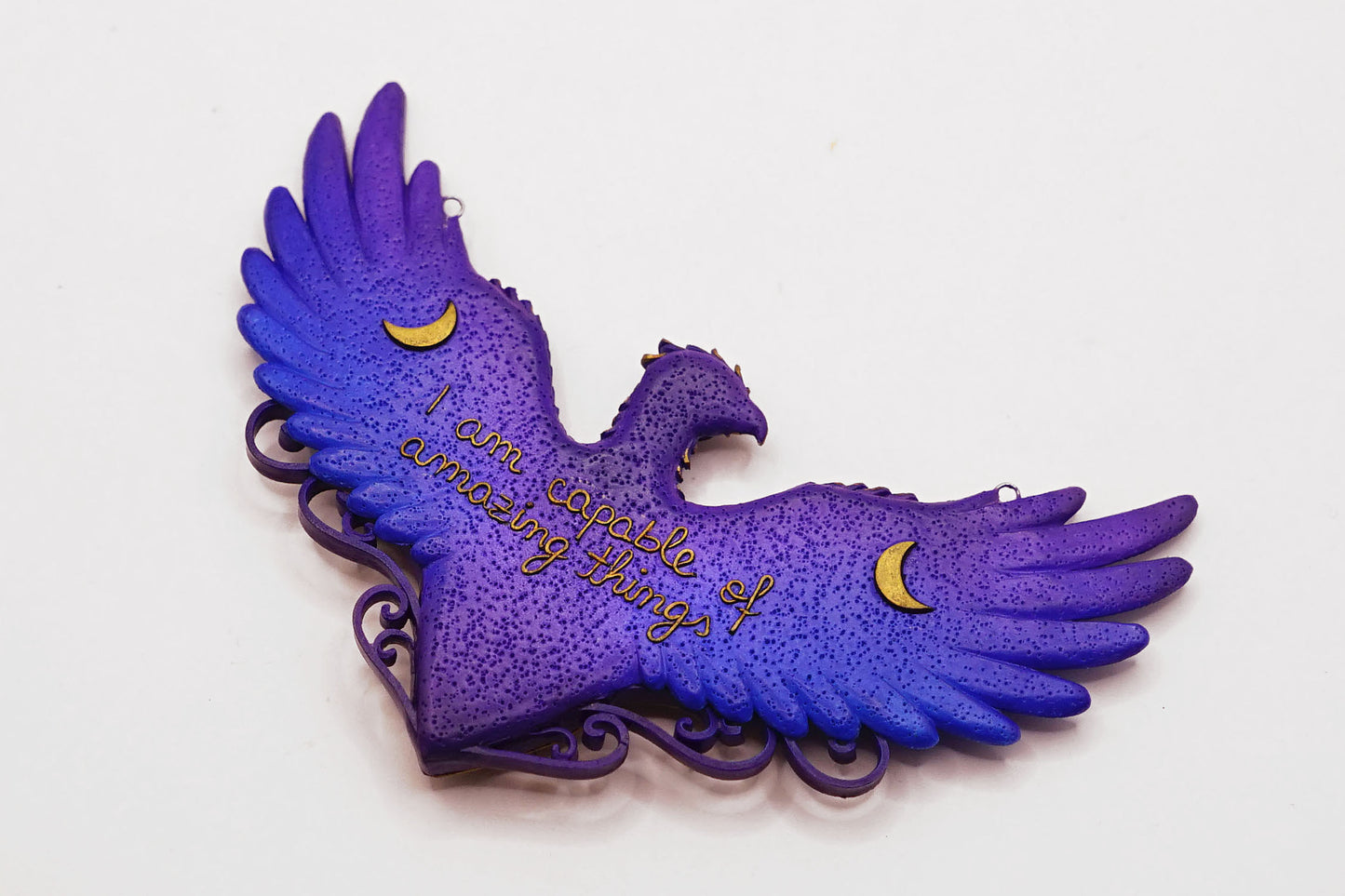 Phoenix necklace (I am capable of amazing things)