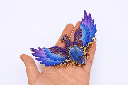 Phoenix necklace (I am capable of amazing things)