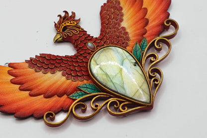 Phoenix necklace (I can get through anything)