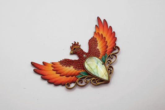 Phoenix necklace (I can get through anything)
