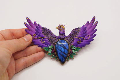 Phoenix necklace (I deserve to be happy)