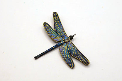 Double-sided dragonfly pendant