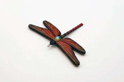 Double-sided dragonfly pendant