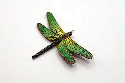 Double-sided dragonfly pendant