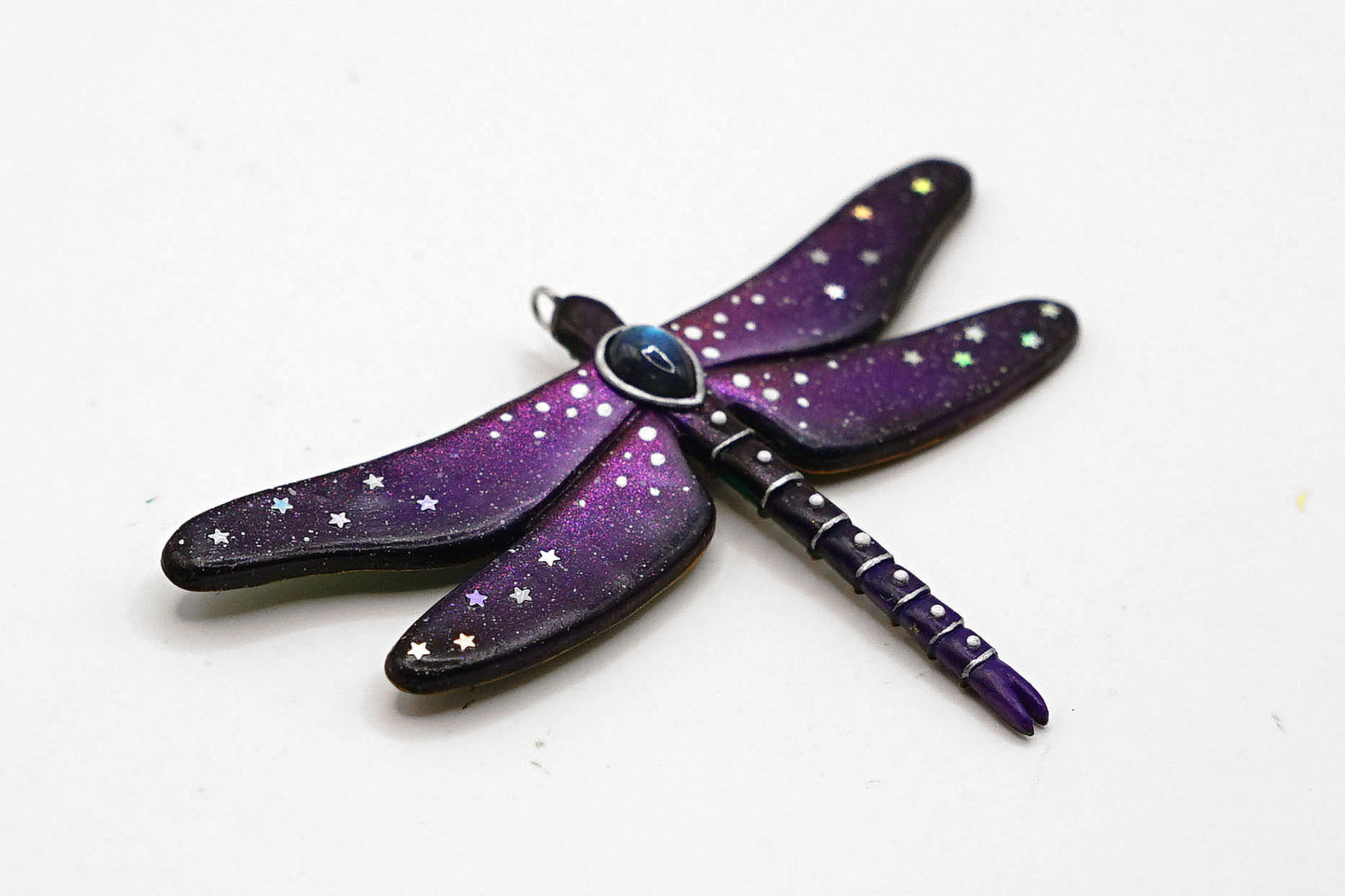 Double-sided dragonfly pendant