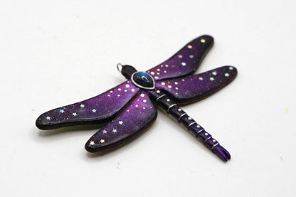 Double-sided dragonfly pendant