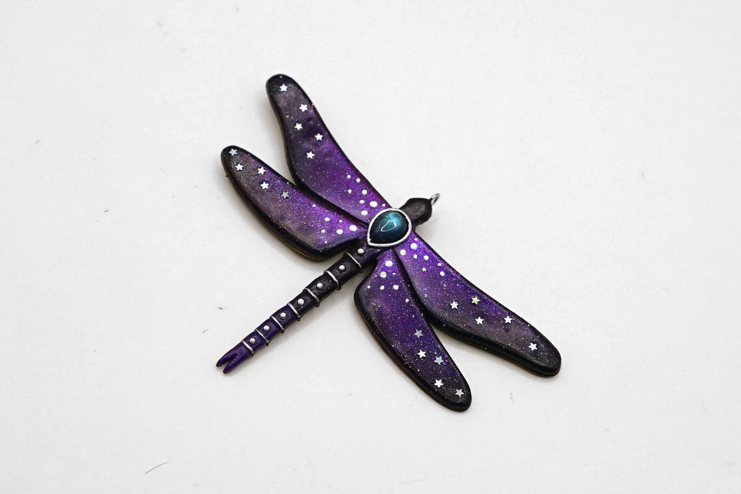 Double-sided dragonfly pendant