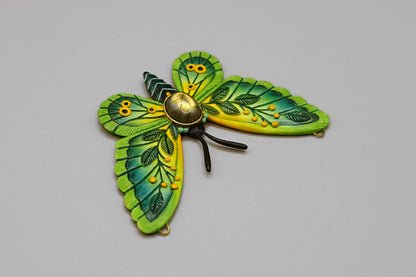 Lemonleaf butterfly pendant
