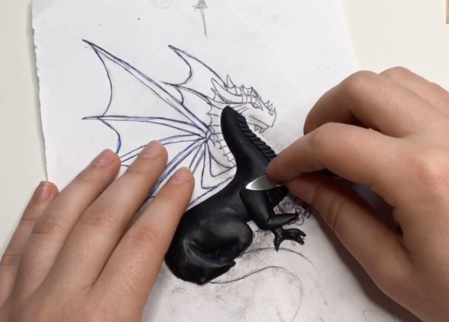 Dragon journal cover tutorial