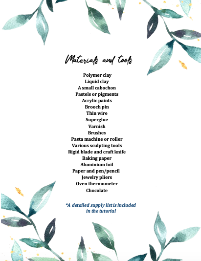 Colorful moth brooch tutorial