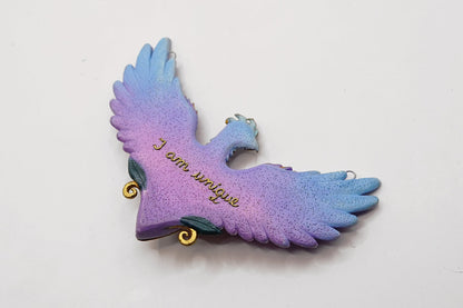 Medium phoenix necklace (I am unique)