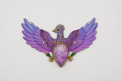 Medium phoenix necklace (I am unique)