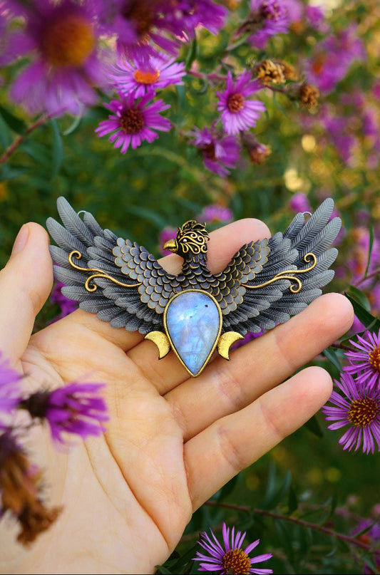 Medium phoenix necklace (I matter)
