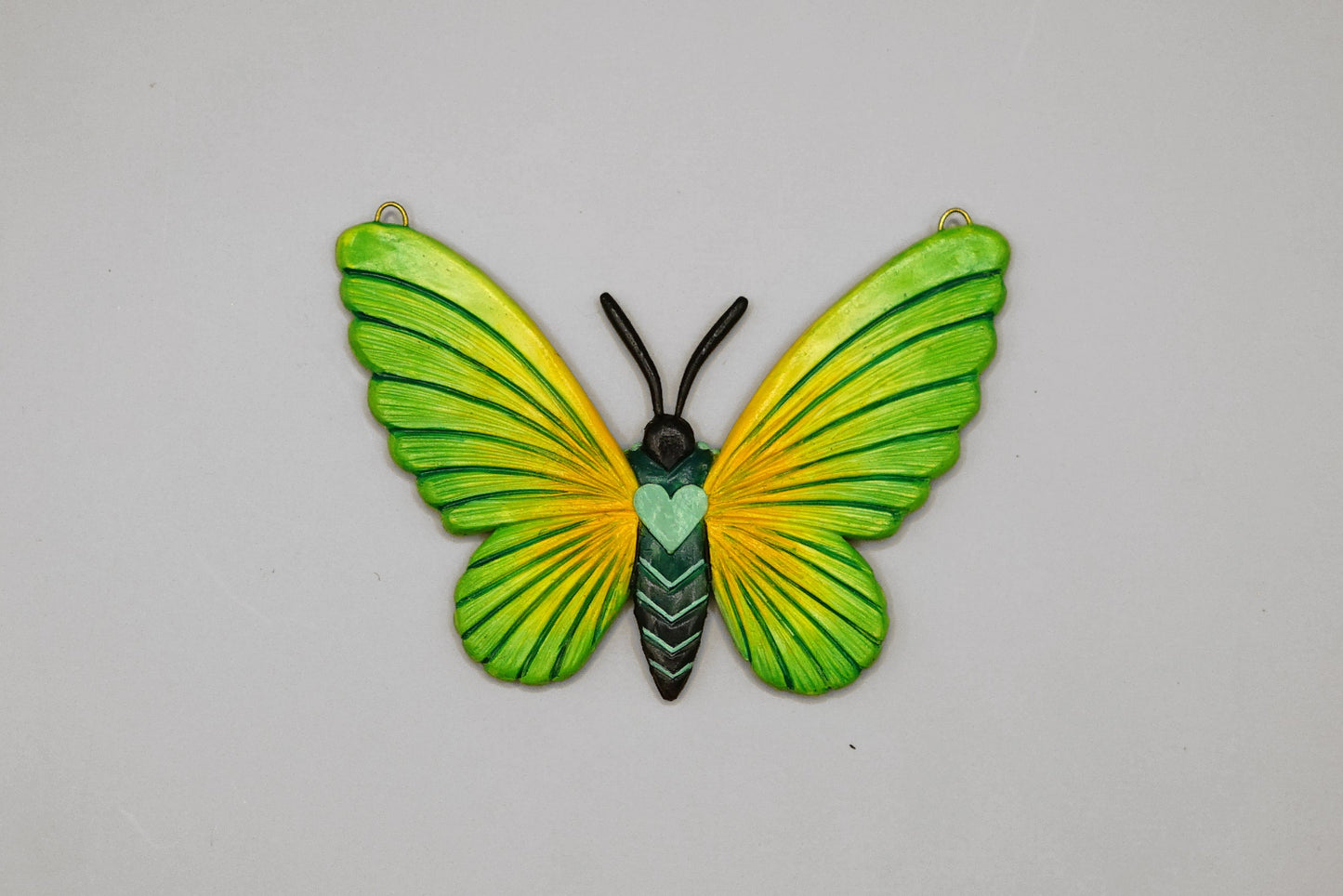 Lemonleaf butterfly pendant