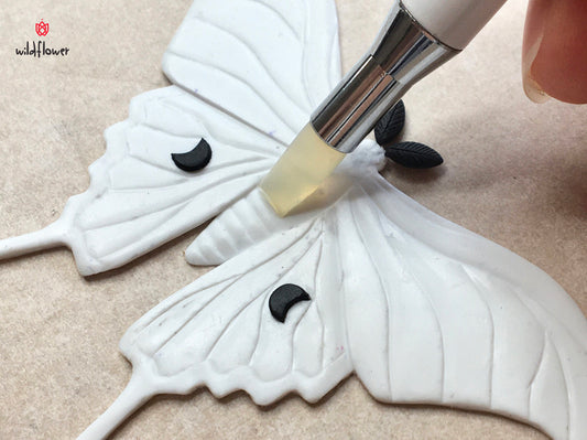 Double-sided galaxy moth pendant tutorial