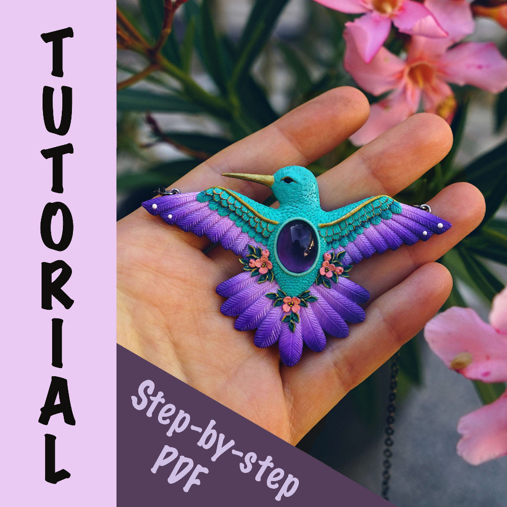 Hummingbird pendant tutorial