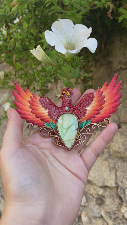 Phoenix necklace (I can get through anything)